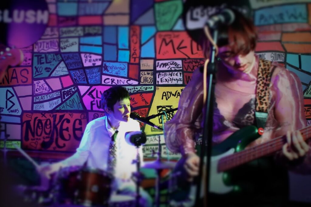 LIVE: SWIGOD! Libertino - Adwaith, Ynys, Los Blancos, KEYS at CWRW, Carmarthen 12/04/2025 24 adwaith swigod 1