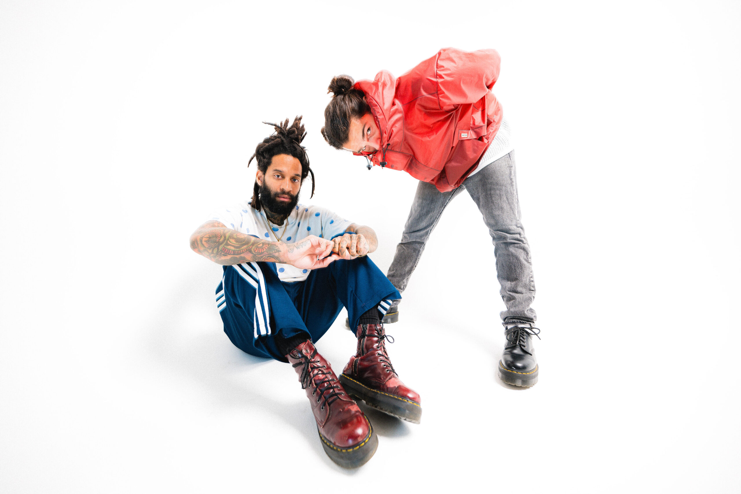 The two members of the band House of Protection