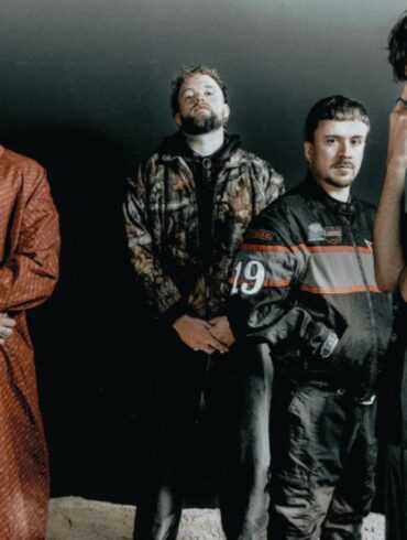 The four members of the Manchester band Maruja