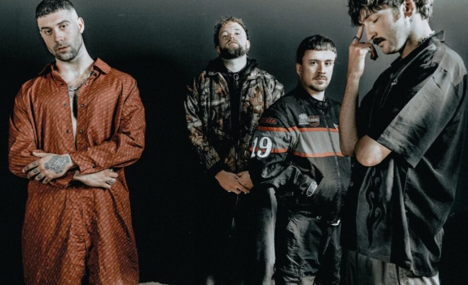 The four members of the Manchester band Maruja