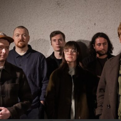 The six members of the band Day Sleeper