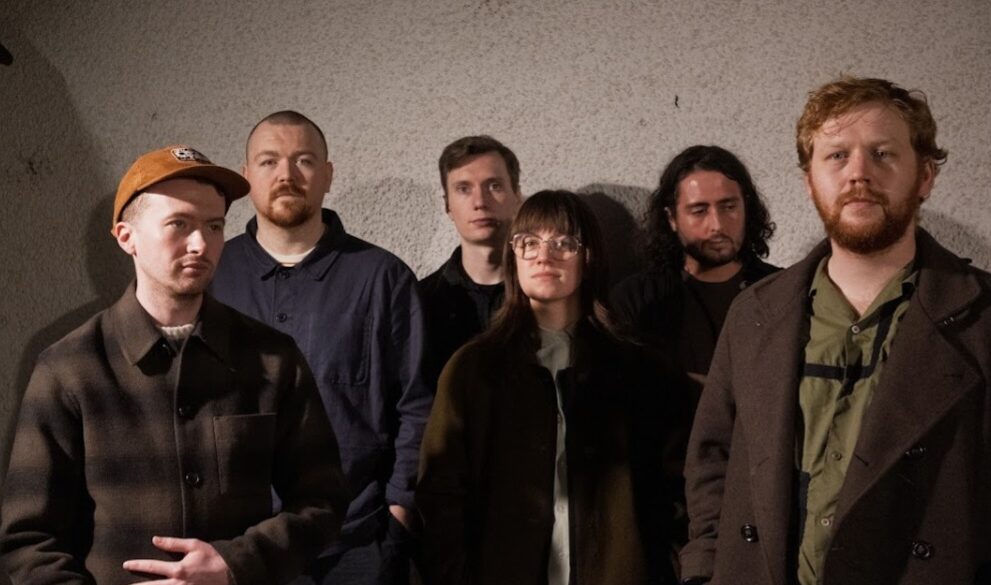 The six members of the band Day Sleeper