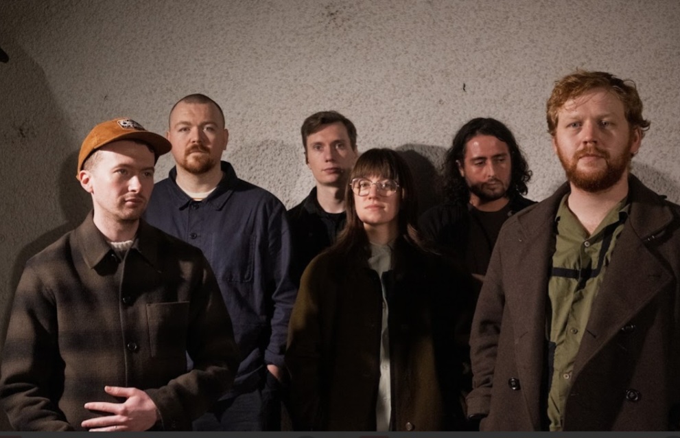 The six members of the band Day Sleeper