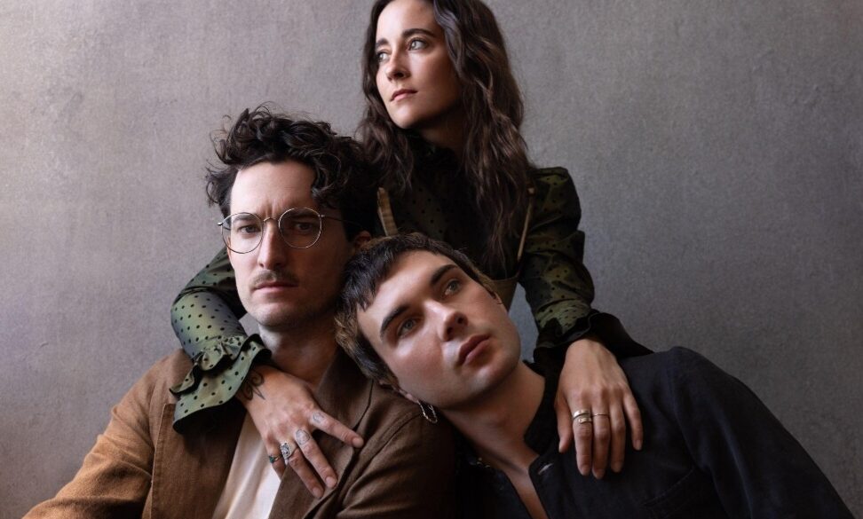 The three members of the band Nation of Language