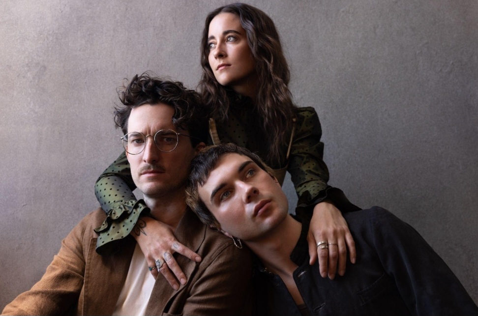 The three members of the band Nation of Language