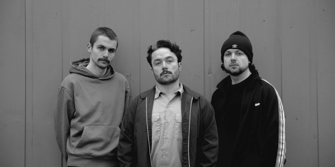The three members of the Irish band YARD