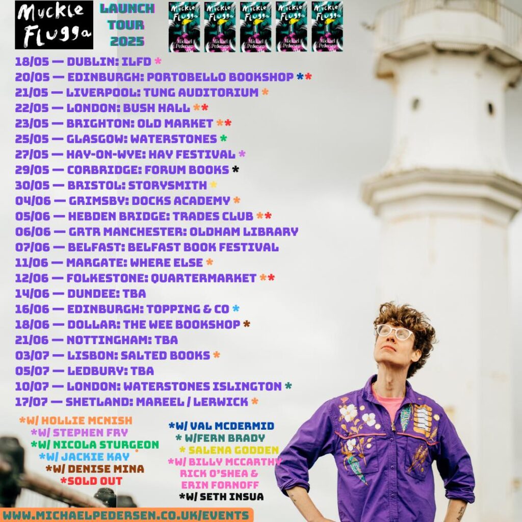 Michael Pedersen on debut novel Muckle Flugga : "I was not finished talking about friendship" 27 m tour