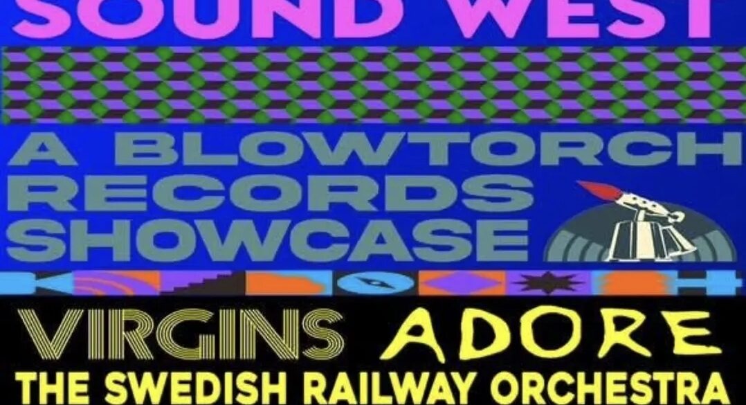 West x Sound West showcase poster