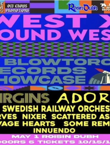 West x Sound West showcase poster