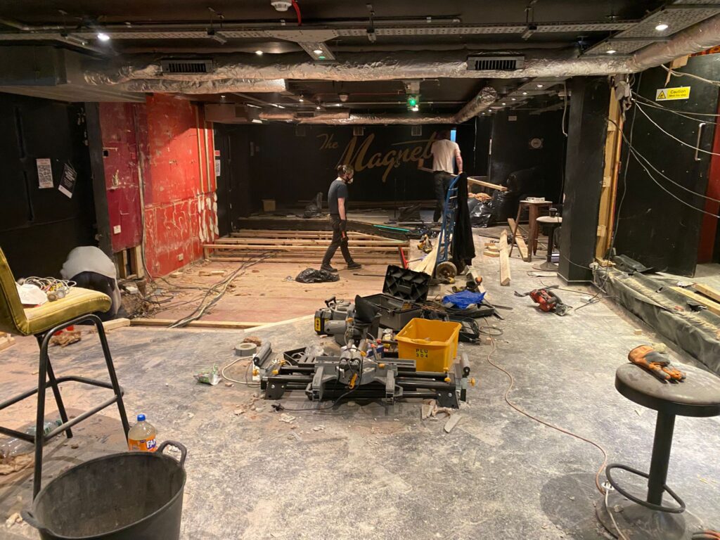 NEWS: Liverpool venue QUARRY to relocate to legendary former Magnet & Sink Club site 24 Building works 2