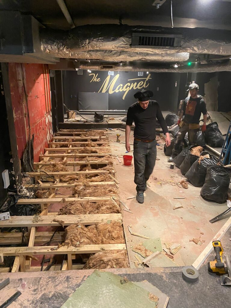 NEWS: Liverpool venue QUARRY to relocate to legendary former Magnet & Sink Club site 23 Building works 3 1